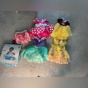 Disney Princess Dress-Up Set - Pink, Yellow, and Teal